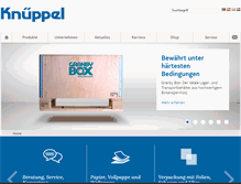 Tablet Screenshot of knueppel.de